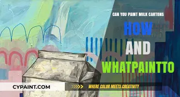 Revamp Your Milk Cartons: A Guide to Painting Techniques and Supplies