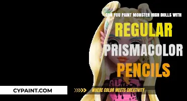 Painting Monster High Dolls: Using Prismacolor Pencils for Custom Designs