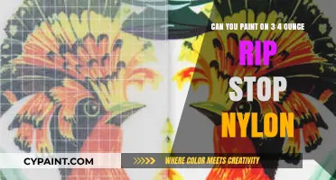 Painting on Rip Stop Nylon: Tips for 3.4 Ounce Fabric Art