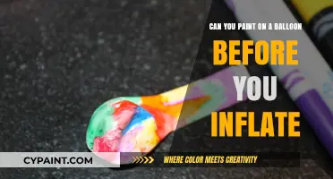 Painting Uninflated Balloons: A Creative Twist