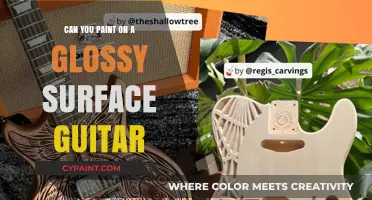 Exploring the Art of Painting on Glossy Guitar Surfaces