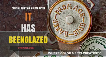 Painting on Glazed Plates: Creative Possibilities and Techniques Explored