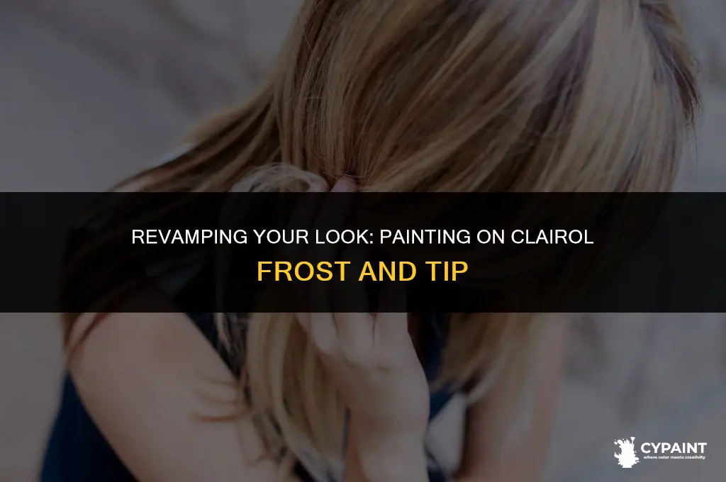 can you paint on clairol frost and tip