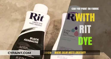 Unleashing Creativity: Fabric Painting with Rit Dye Techniques