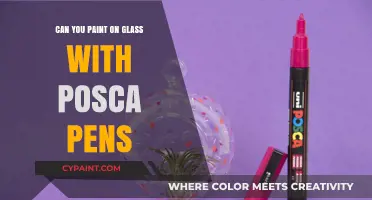 Unleashing Creativity: Painting on Glass with Posca Pens