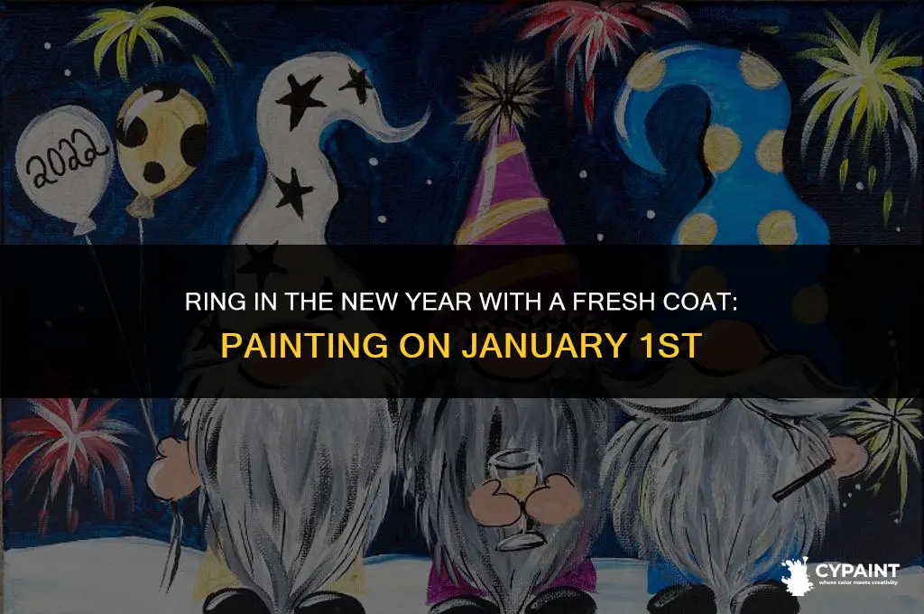 can you paint on new year