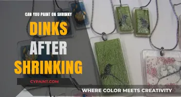 Unleashing Creativity: Painting on Shrinky Dinks Post-Shrinkage
