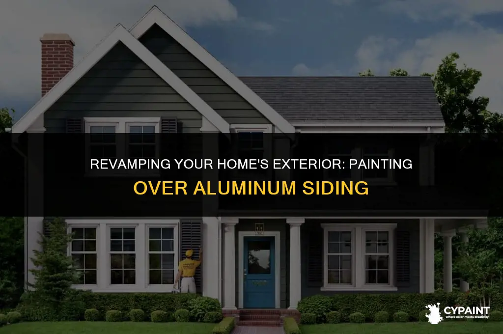 can you paint on top of aluminum siding