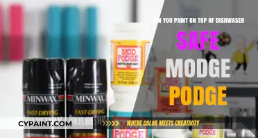 Painting Over Dishwasher-Safe Mod Podge: Tips and Techniques for Success