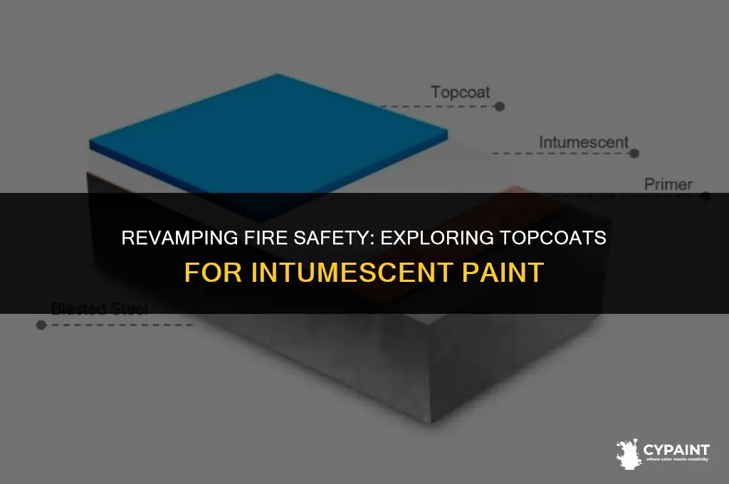 can you paint on top of intumescent paint