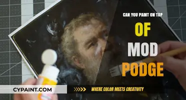 Crafting Clarity: Painting Over Mod Podge - Yes or No?