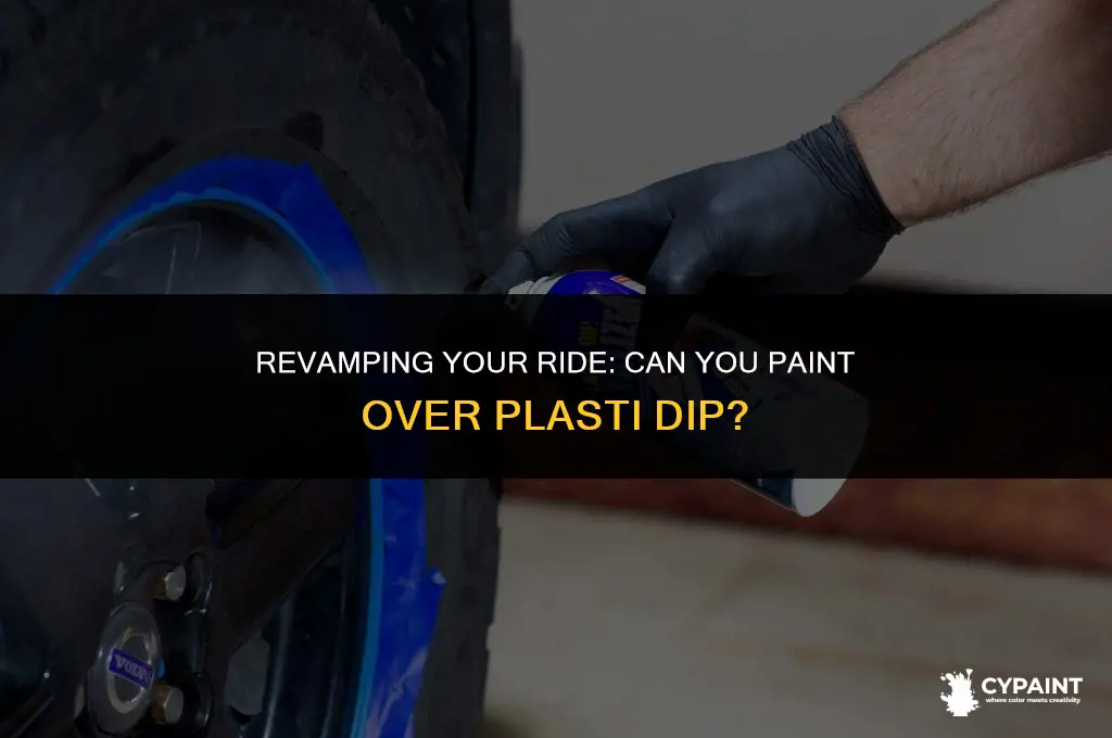 can you paint on top of plasti dip