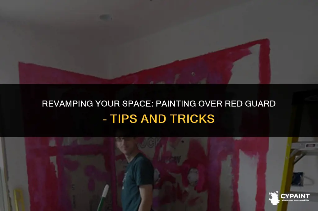 can you paint on top of red guard