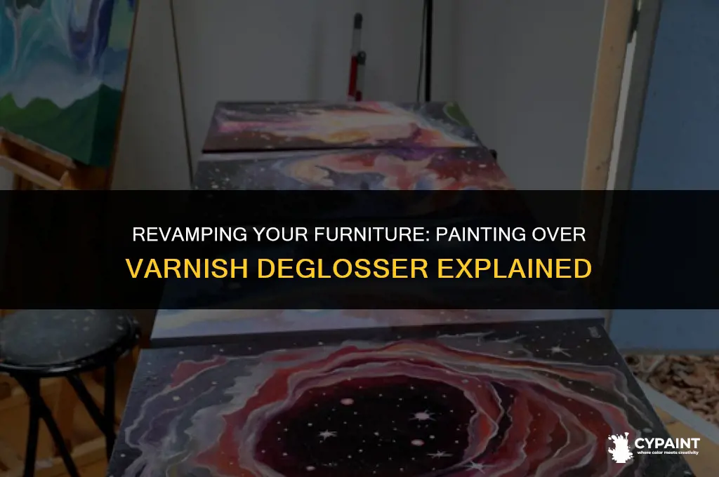 can you paint on top of varnish deglosser