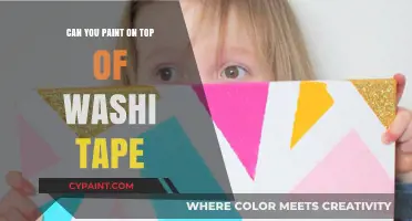 Exploring Washi Tape: Can You Paint Over It?