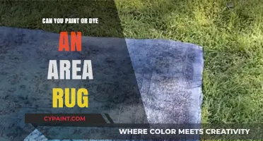 Revamp Your Space: The Ultimate Guide to Painting or Dyeing Area Rugs