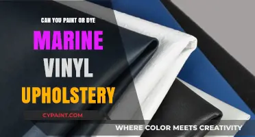 Revamping Your Boat's Look: Painting or Dyeing Marine Vinyl Upholstery