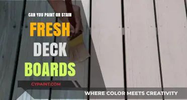 Revitalize Your Outdoor Space: Painting or Staining Fresh Deck Boards