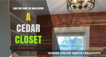 Revamping Your Cedar Closet: Paint or Wallpaper?