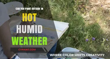 Beating the Heat: Tips for Painting Outdoors in Humid Weather