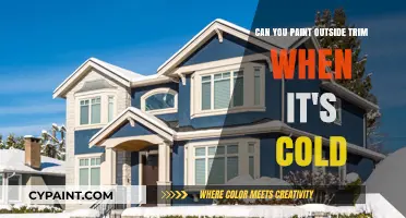 Cold Weather Painting: Trimming Your House Exterior