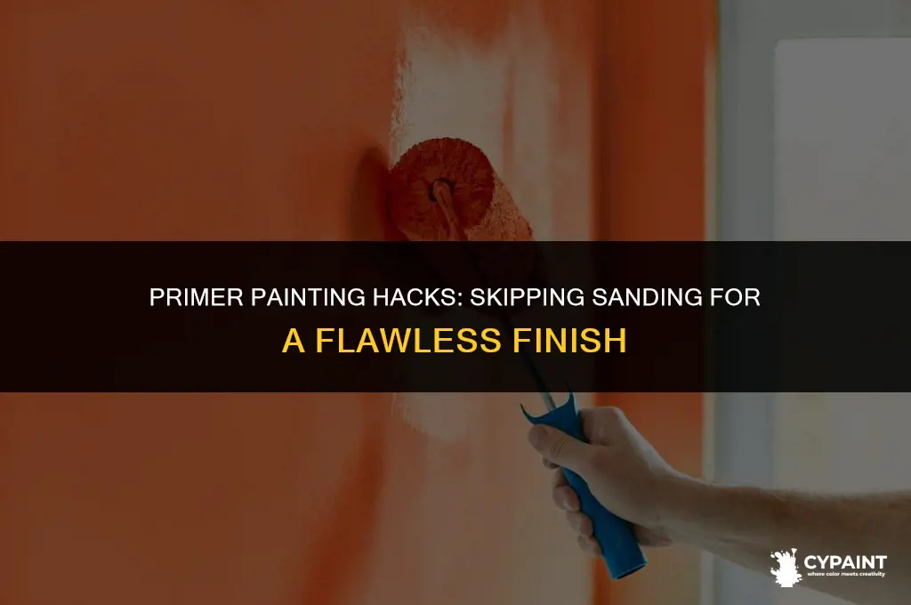 can you paint over 2k primer without sanding