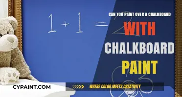 Transform Your Chalkboard: Paint Over with Chalkboard Paint