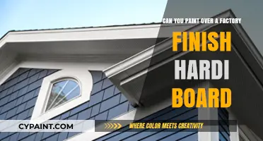How to Paint Over Factory Finish Hardi Board