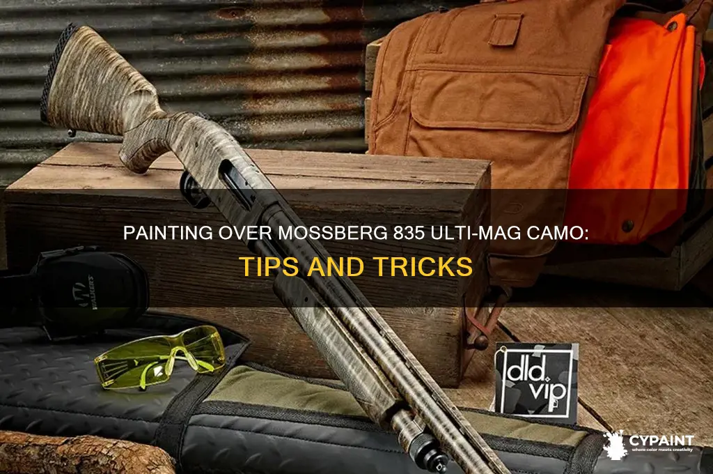 can you paint over a mossberg 835 ulti mag camo