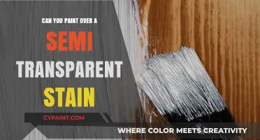 Revamping Your Space: Painting Over Semi-Transparent Stains
