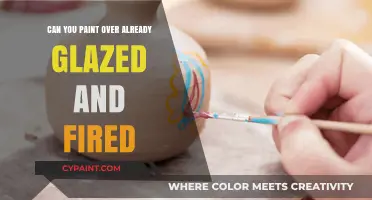 Revamping Your Ceramics: Painting Over Glazed and Fired Pottery
