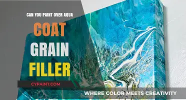 Revamping Your Furniture: Painting Over Aqua Coat Grain Filler