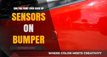 How to Paint Over Backup Sensors on Your Bumper