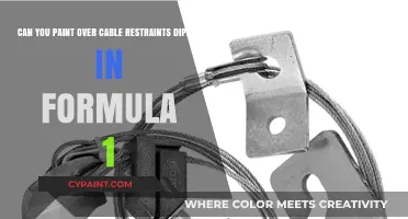 Painting Over Cable Restraints Dipped in Formula 1: Tips and Tricks
