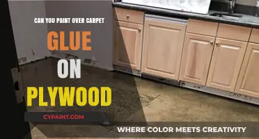 Reviving Plywood Surfaces: Can You Paint Over Carpet Glue?