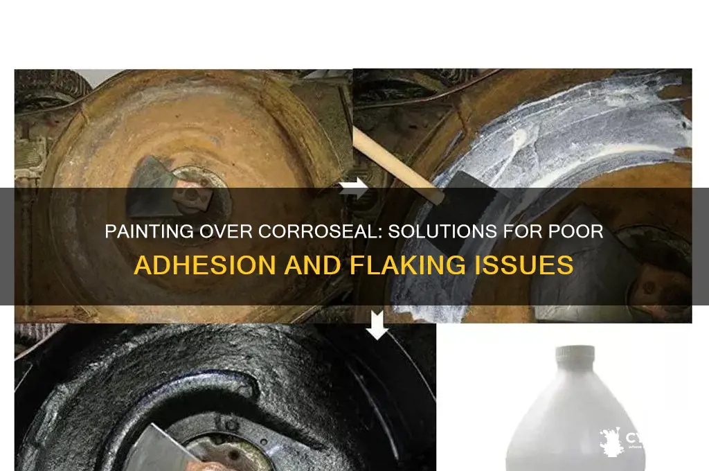 can you paint over corroseal if it