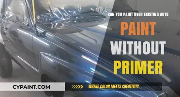 Primer's Role: Painting Over Existing Auto Paint