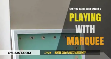 Revamping Your Space: Painting Over Existing Marquee