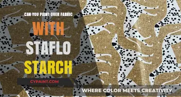 Revamping Fabric with Starch: A Painter's Guide to Stunning Results