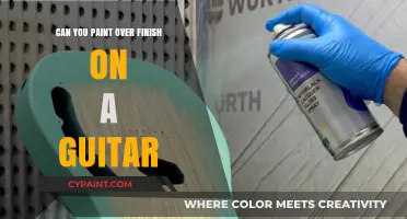 Revamping Your Guitar: Painting Over the Finish