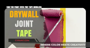 Painting Over Fire Tape: Tips for Mudless Drywall Joint Tape