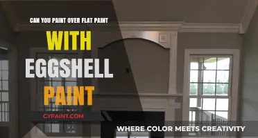 How to Paint Over Flat Paint With Eggshell Paint?