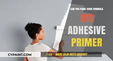Revamping Your Walls: Painting Over Formula 811 Adhesive Primer