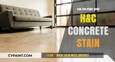 Revamping Your Space: Painting Over H&C Concrete Stain