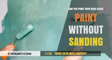 How to Paint Over High-Gloss Paint Without Sanding