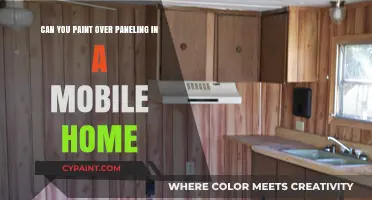 How to Paint Over Paneling in a Mobile Home