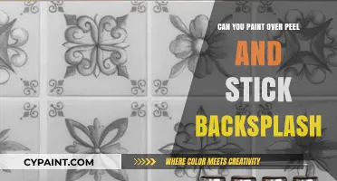 Revamping Your Kitchen: Painting Over Peel and Stick Backsplash