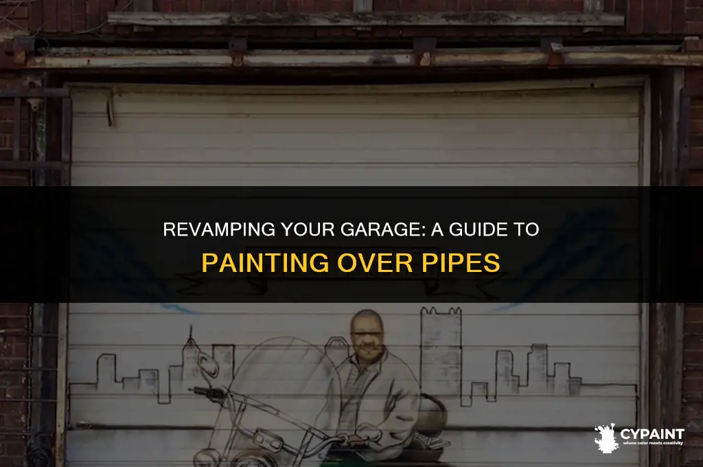 can you paint over pipes in a garage