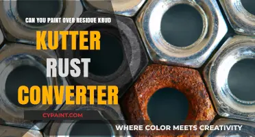 How to Paint Over Rust Converter