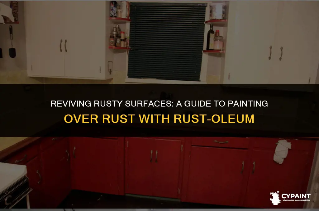 can you paint over rust with rust-oleum
